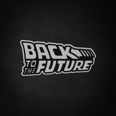 "Back To The Future 1985" Neon Like Sign, Movie Wall Sign, Retro Movie Room Decor