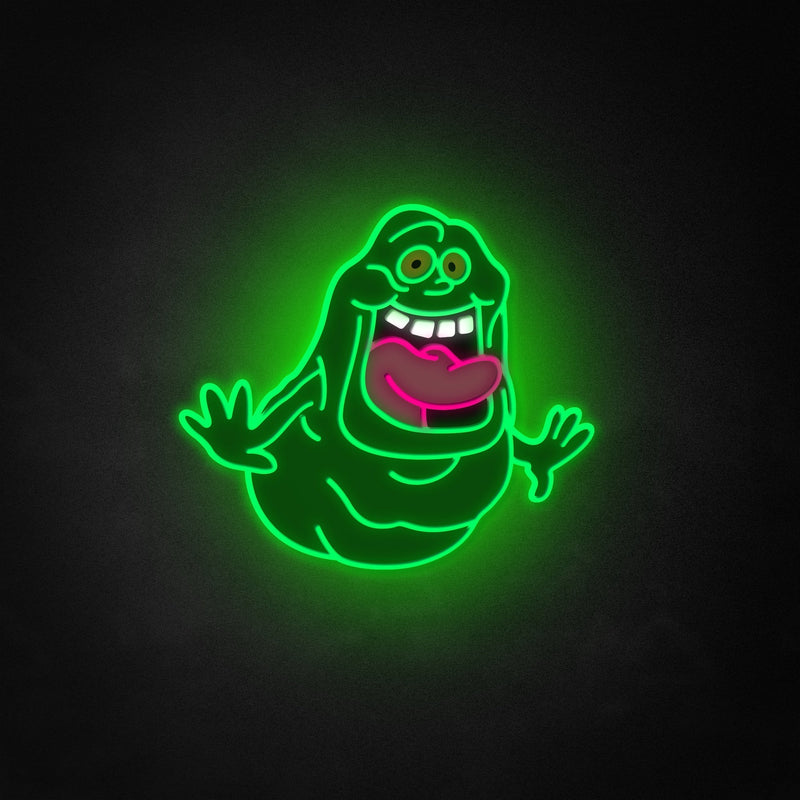 "Ghostbusters" Neon Like Sign, Game Room Decor, Ghostbusters LED Sign