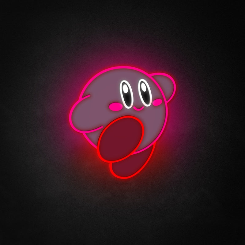 "Kirby" Neon Like Sign, Kirby LED Sign, Kirby Wall Sign