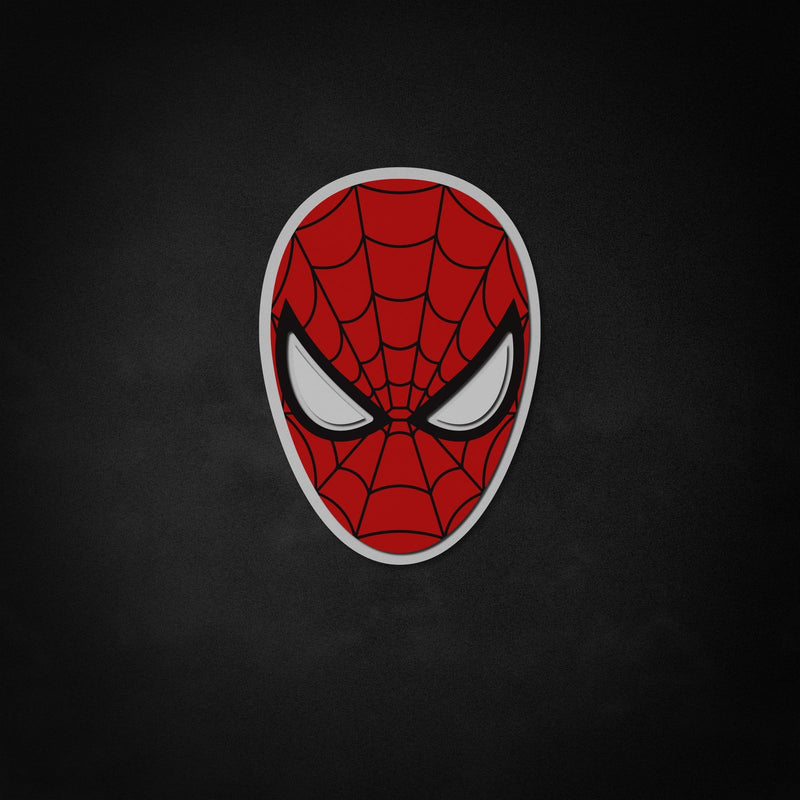 "Spider Man" Neon Like Sign, Spider Man LED Sign, Spider Man Wall Sign