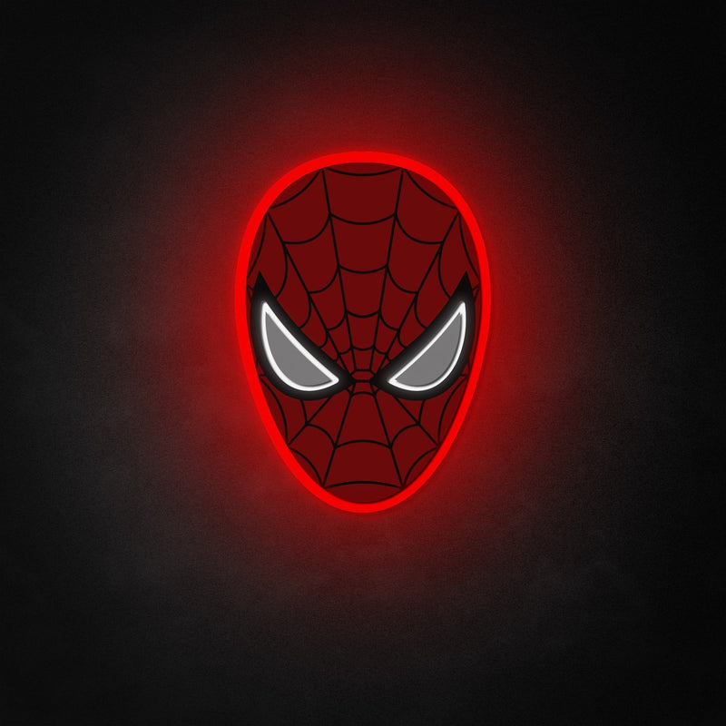 "Spider Man" Neon Like Sign, Spider Man LED Sign, Spider Man Wall Sign