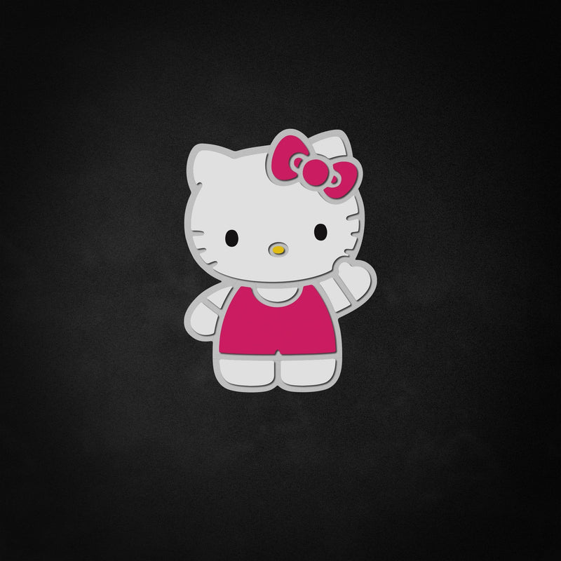 "Hello Kitty" Neon Like Sign, Hello Kitty LED Sign, Hello Kitty Wall Art