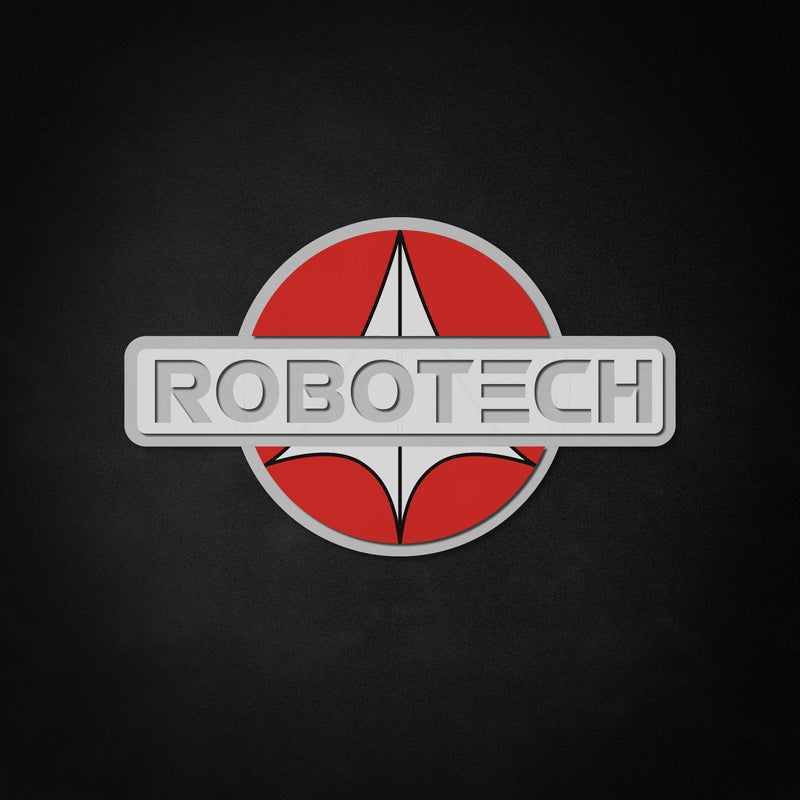 "ROBOTECH" Neon Like Sign, ROBOTECH LED Sign, ROBOTECH Wall Decor