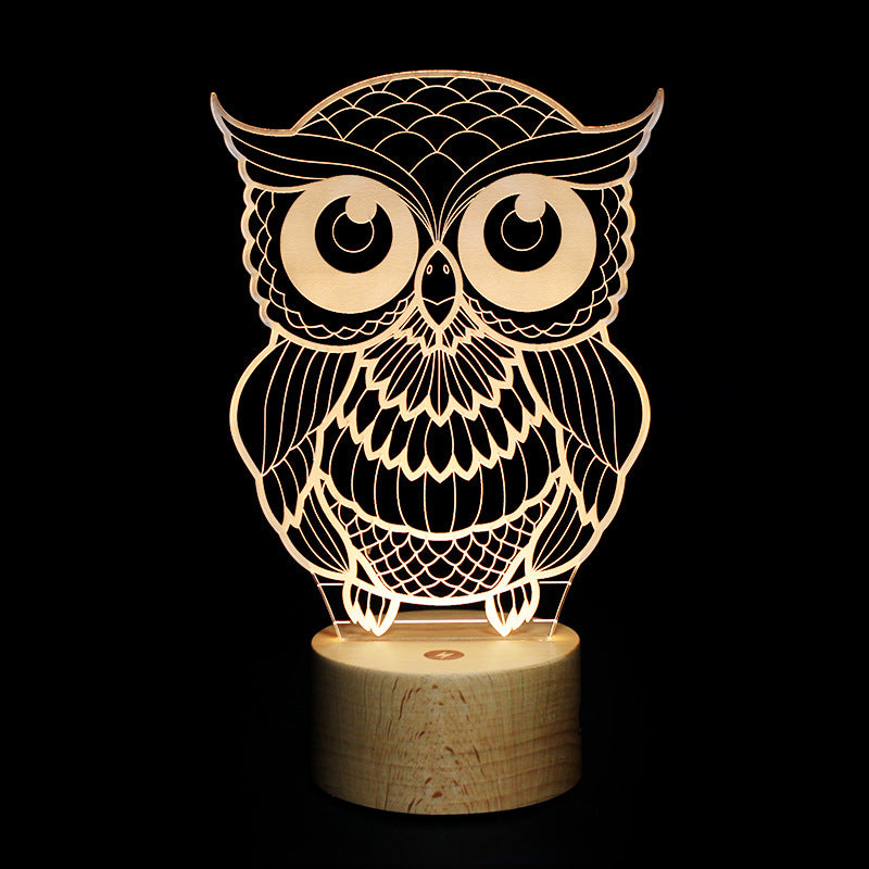 Owl Table Light, Table Night Light