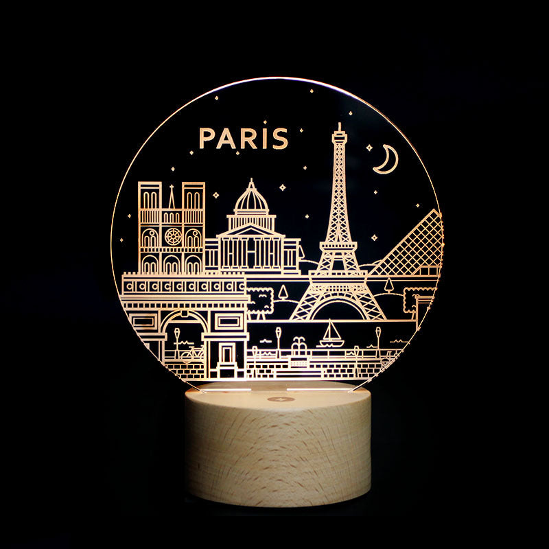 Eiffel Tower Table Light, Table Night Light