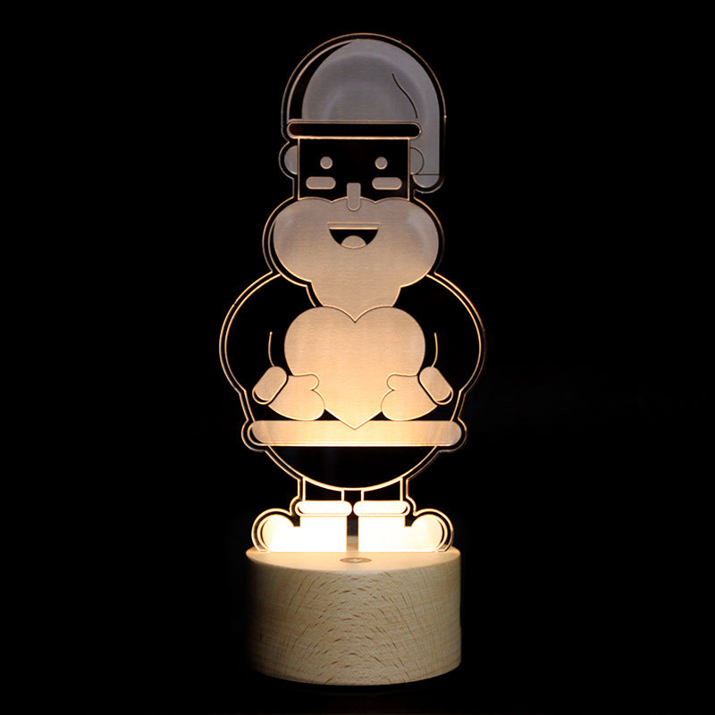 Santa Claus Table Light, Table Night Light