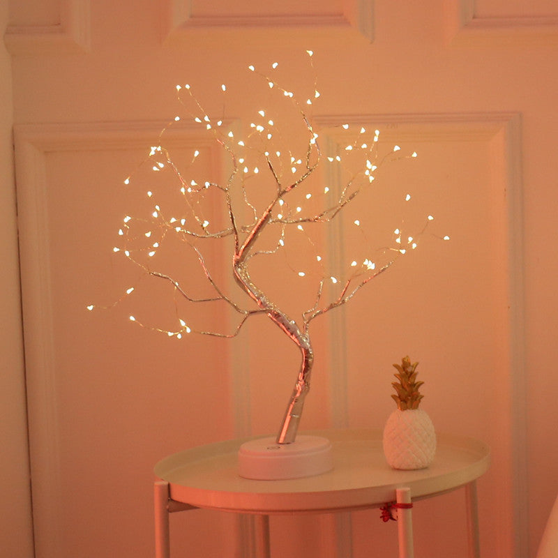 Gypsophila Night Light, Christmas Night Light With 108 LED Lights