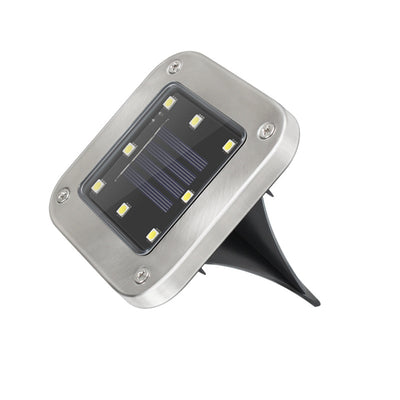 Solar Square Decking Light - Set of 4