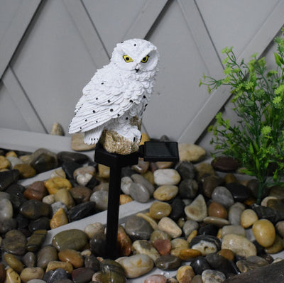 Solar Owl Ground Light, Courtyard Garden Decoration, Solar Landscape Light