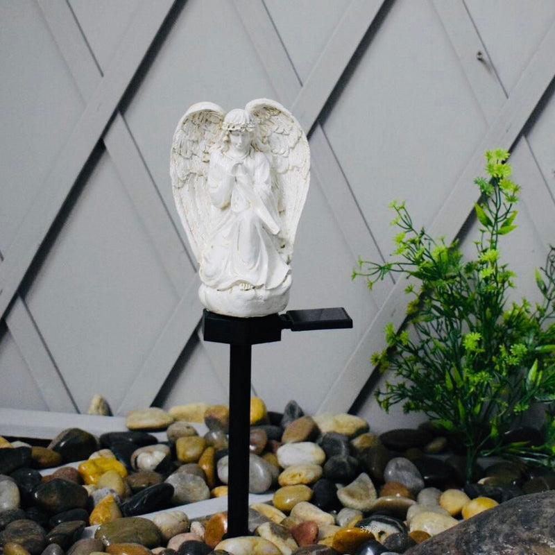 Solar Outdoor Garden Light, Solar Resin Angel Modeling Light, Solar Landscape Light