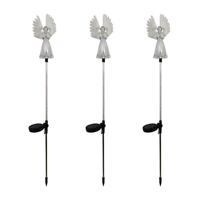 Solar Garden Light, Solar Angel Light, Solar Garden Decoration - Set Of 2