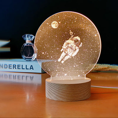 Astronaut Night Light, Creative Spaceman Table Night Light