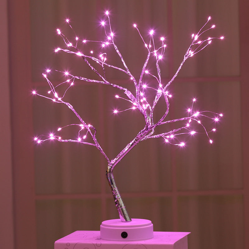 Gypsophila Night Light, Christmas Night Light With 108 LED Lights