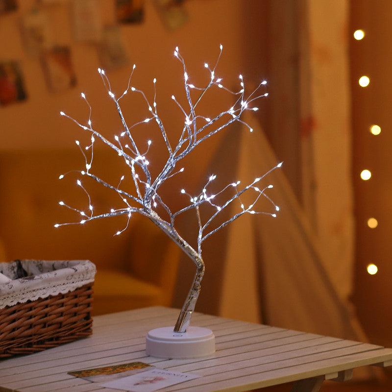 Gypsophila Night Light, Christmas Night Light With 108 LED Lights