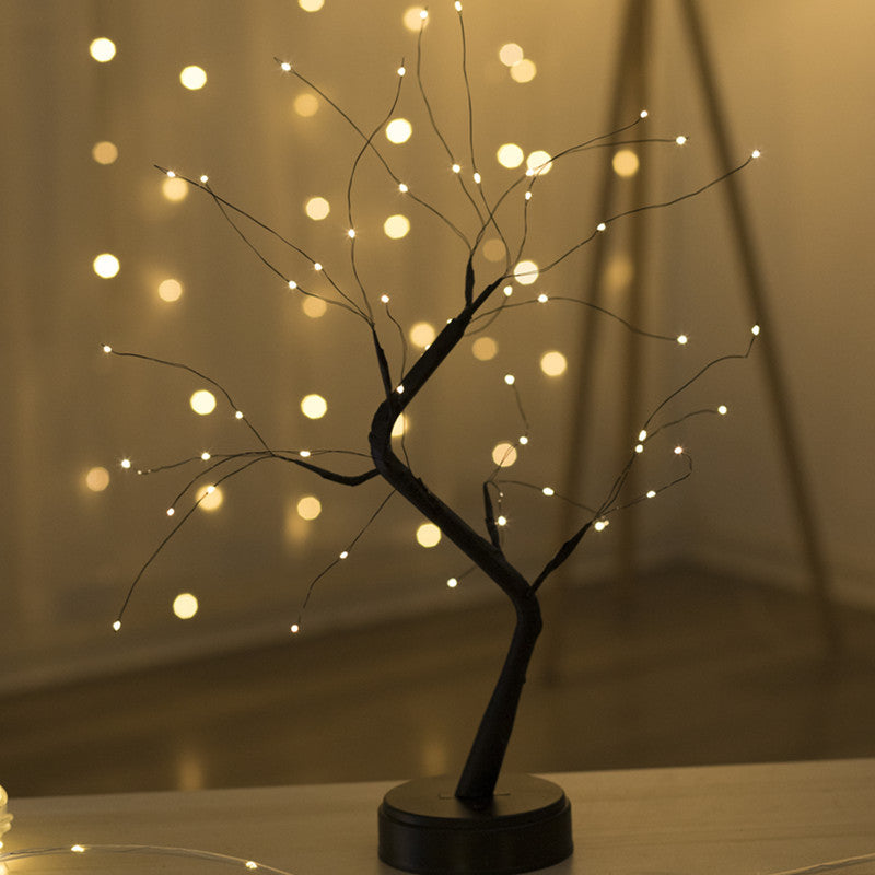 Wishing Tree Light, Table Night Light With 48 LED Lights