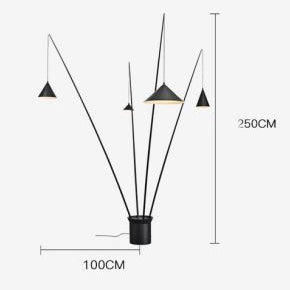 Scandinavian Simple Floor Lamp, Hotel Light, Dining Room Light