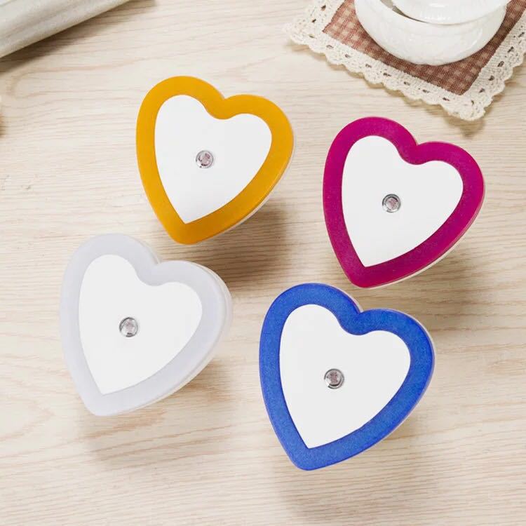 Plug In Night Light, Mini Hand Heart Night Light