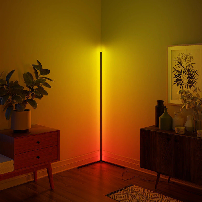 RGB Colorful Corner Light, LED Line Floor Light, Mood Night Light