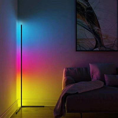 RGB Colorful Corner Light, LED Line Floor Light, Mood Night Light