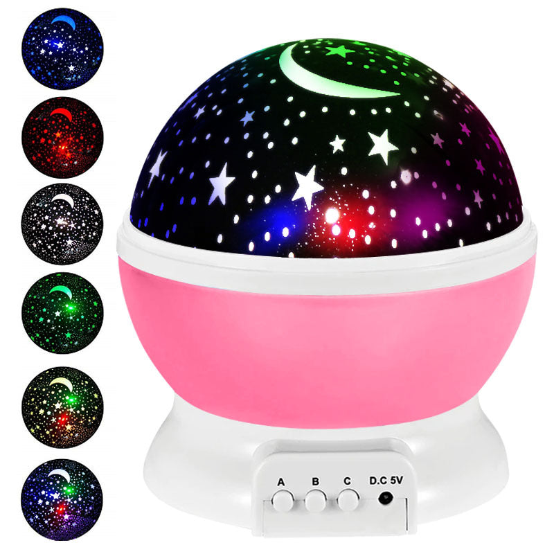 Star Projector, Ball Night Light, Mood Night Light With Multicolour