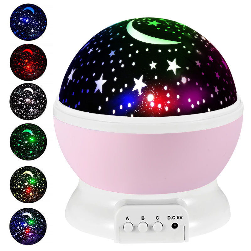 Star Projector, Ball Night Light, Mood Night Light With Multicolour