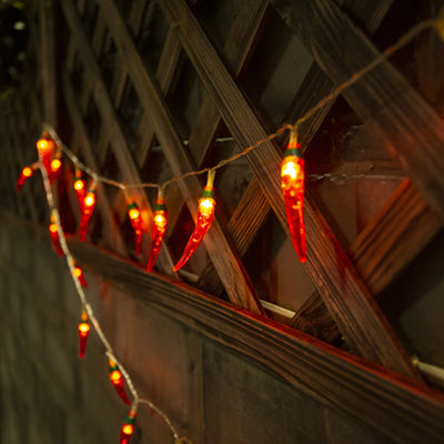 Red Chilli Pepper Fairy Lights