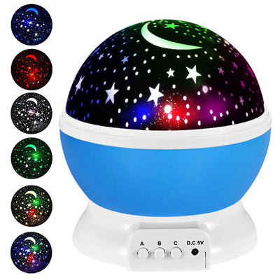 Star Projector, Ball Night Light, Mood Night Light With Multicolour