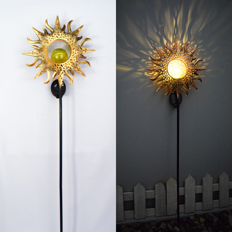 Solar Outdoor Garden Light, Flame Light, Sun Light, Moon Light, Solar Landscape Light