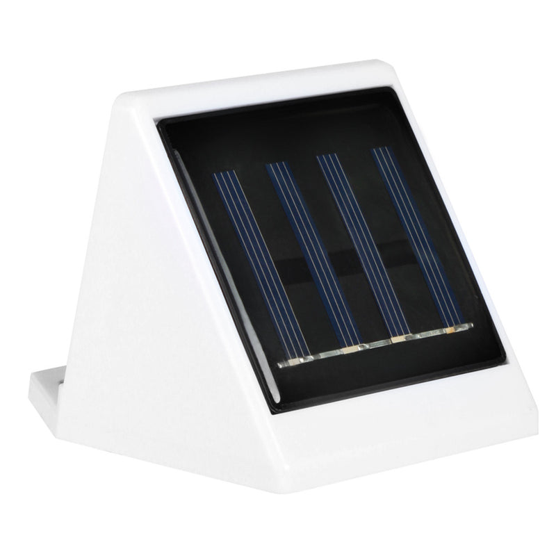 White Solar Wall Light - Set of 4