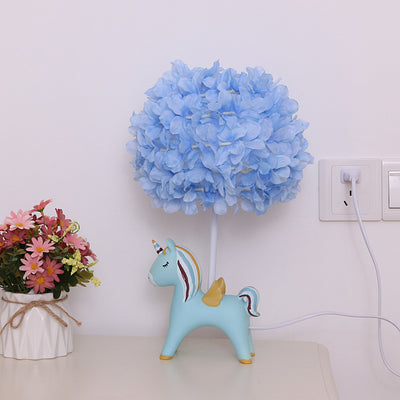 Unicorn Flower Table Light, Table Night Light