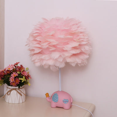 Elephant Flower Table Light, Table Night Light