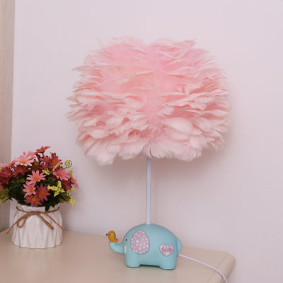 Elephant Flower Table Light, Table Night Light