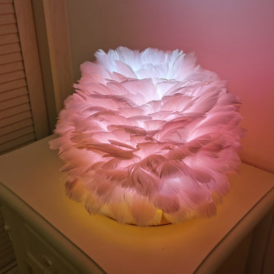 Feather Table Light, Table Night Light