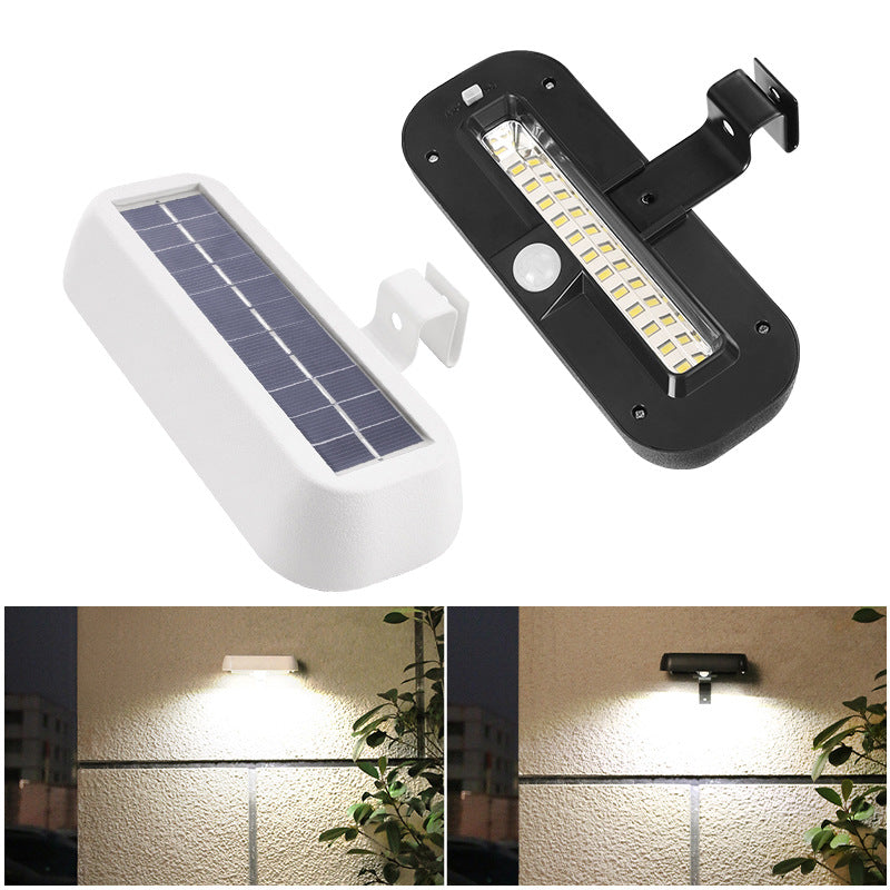 Human Body Sensor Solar Wall Light - Set of 2