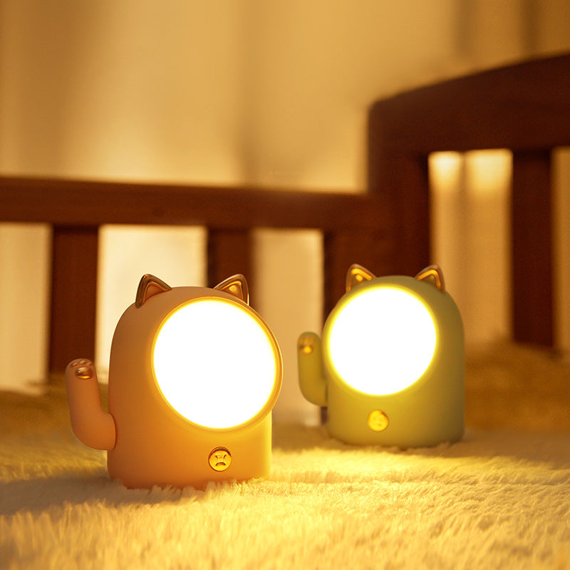 Lucky Cat Night Light - Three Levels Of Brightness