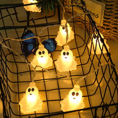 Halloween LED Ghost String Lights