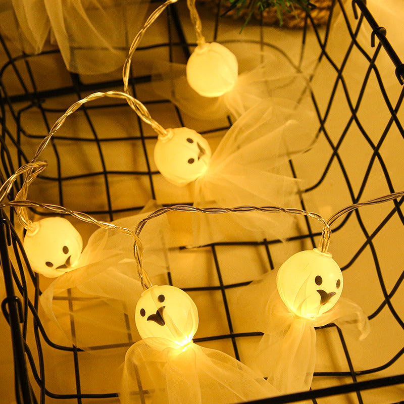 Halloween LED Ghost String Lights