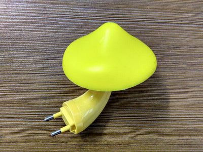 Plug In Night Light, Mini Hand Mushroom Night Light