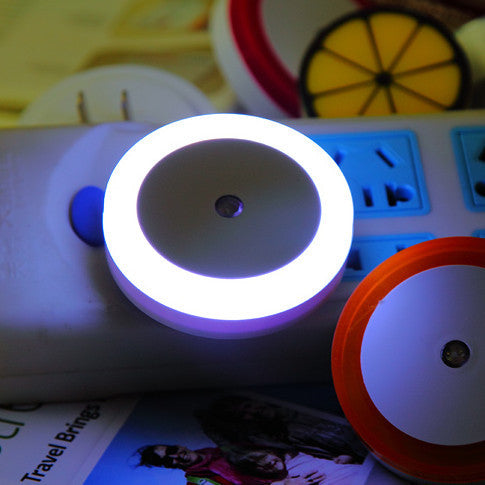 Plug In Night Light, Mini Hand Circle Night Light