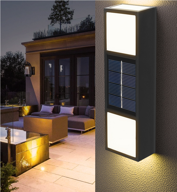 Solar Fence Light - Set of 4