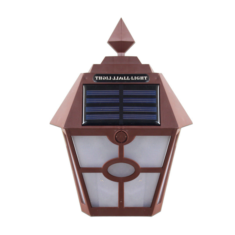 Hexagonal Solar Wall Light - Set of 2