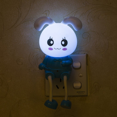 Plug In Night Light, Mini Hand Rabbit Night Light, Baby Night Light