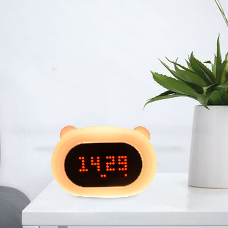 Alarm Clock Night Light - Multicolour