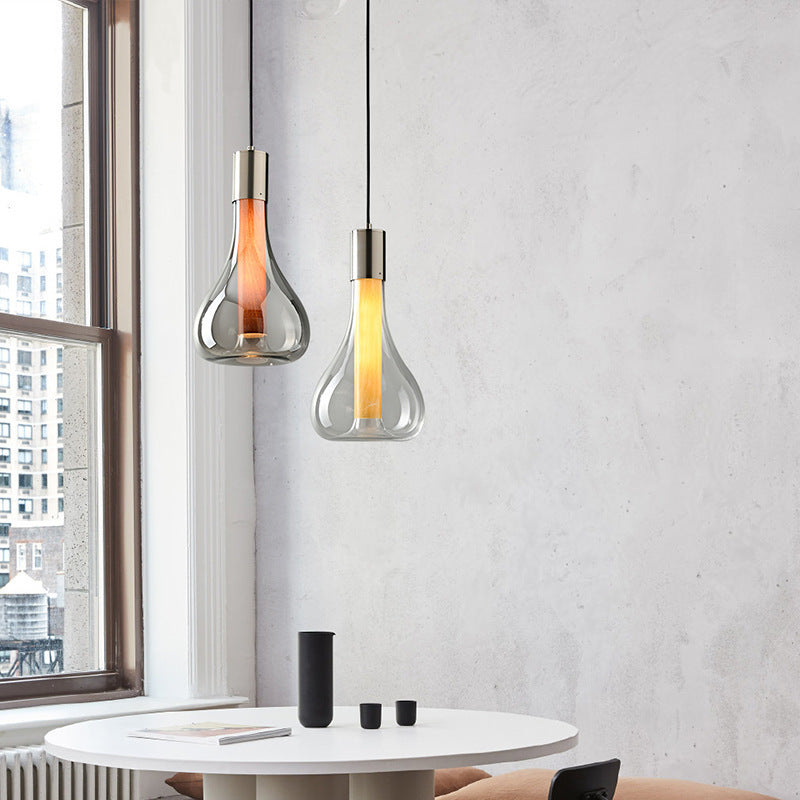 Modern Bottle Pendant Light, Living Room Light