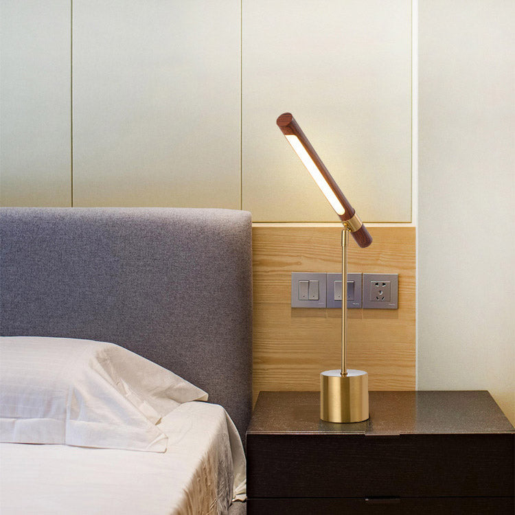 Wooden Table Lamp for Living Room