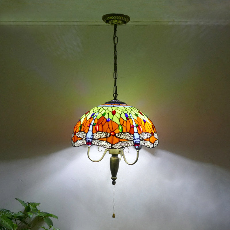 Vintage Tiffany Lamp, Pendant Light for Bedroom