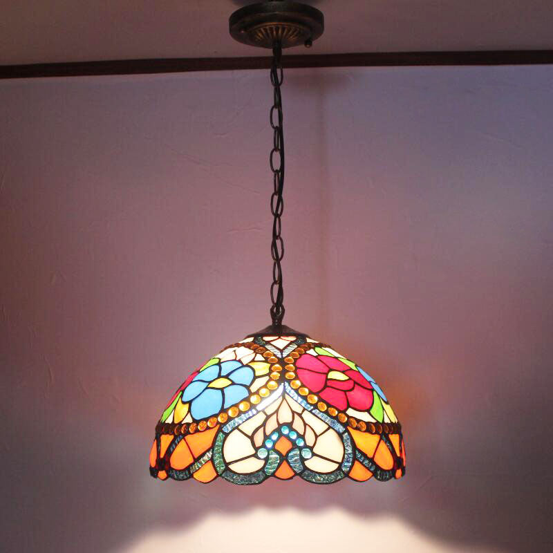 Vintage Tiffany Lamp, Pendant Light for Living Room Light