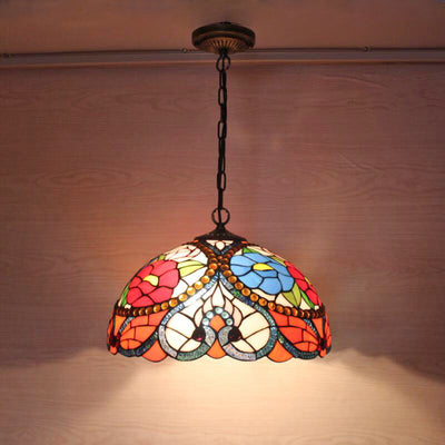 Vintage Tiffany Lamp, Pendant Light for Living Room Light