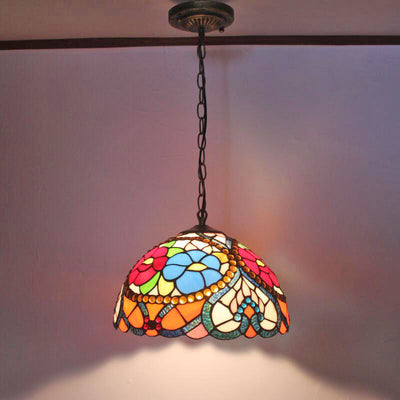 Vintage Tiffany Lamp, Pendant Light for Living Room Light