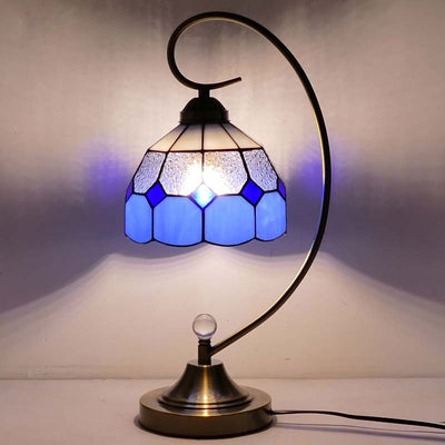 Vintage Tiffany Table Lamp for Living Room Light, Bedroom Light